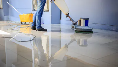 Strip and Wax VCT Floors