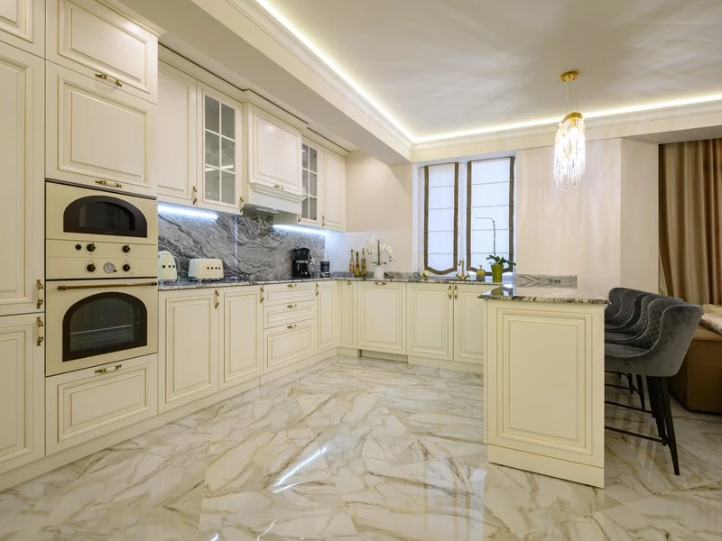 Kitchen Tile Cleaning