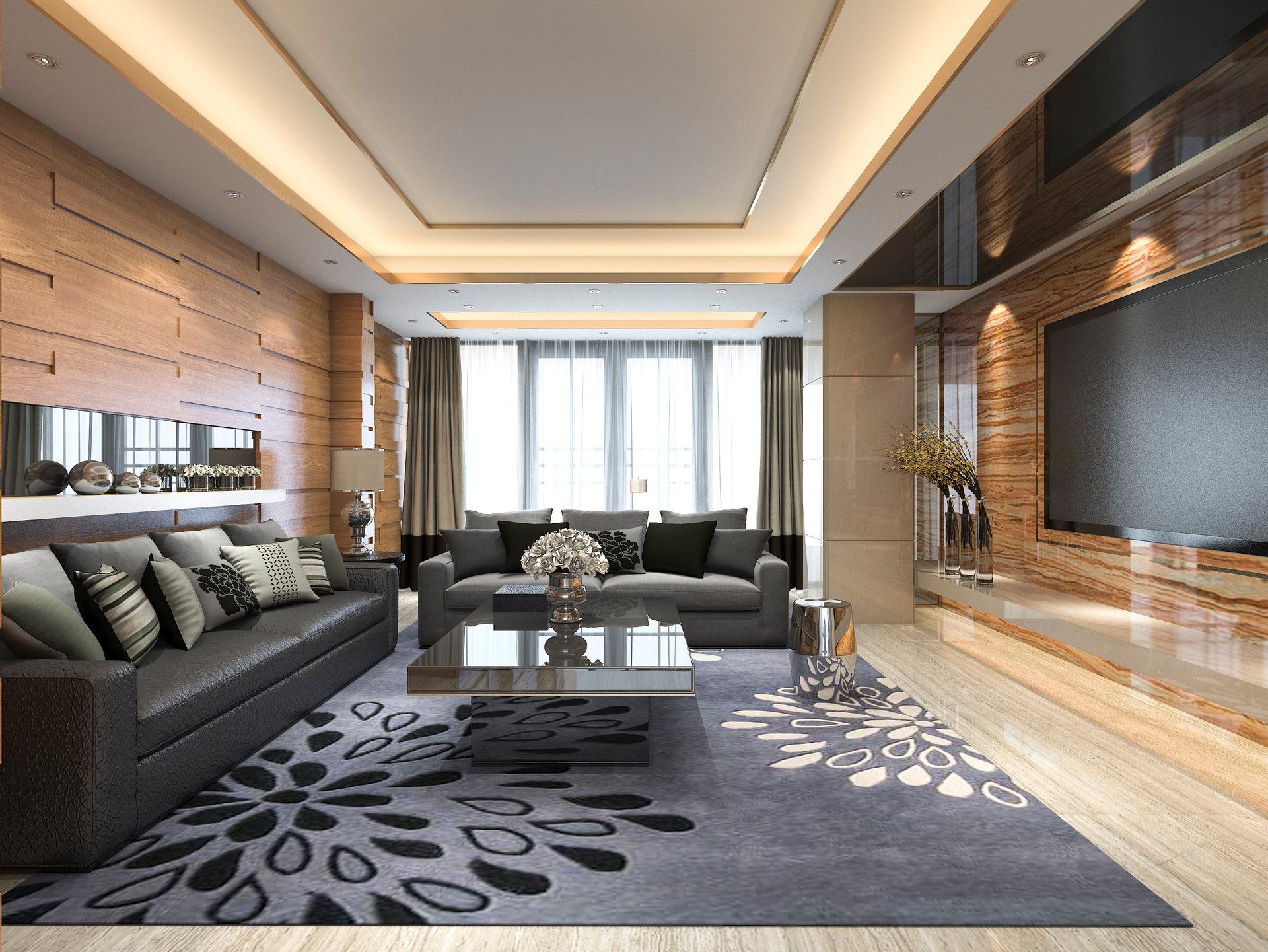 Professional carpet cleaning service in Monument CO - luxury living room