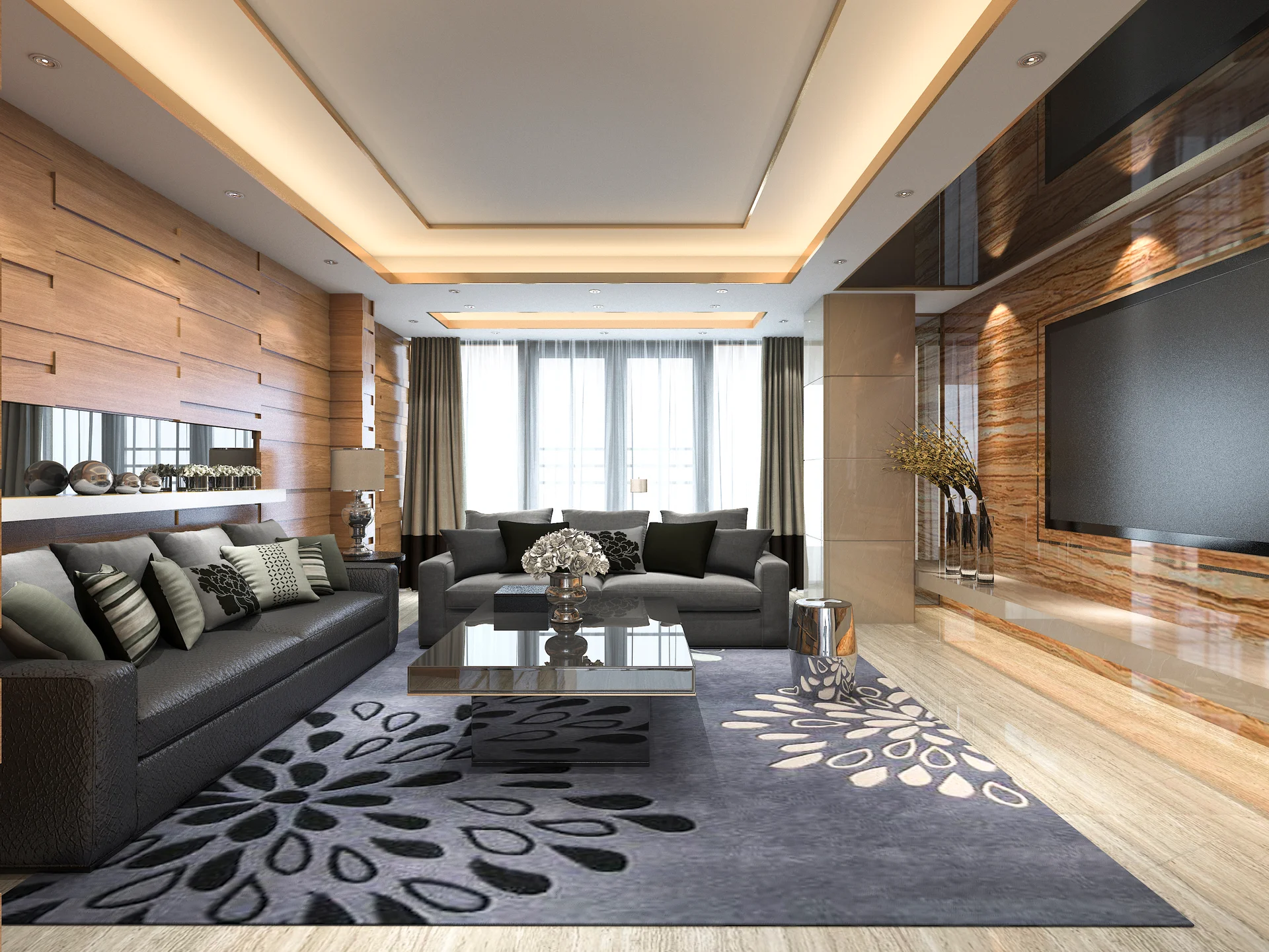 Professional carpet cleaning service in Monument CO - luxury living room