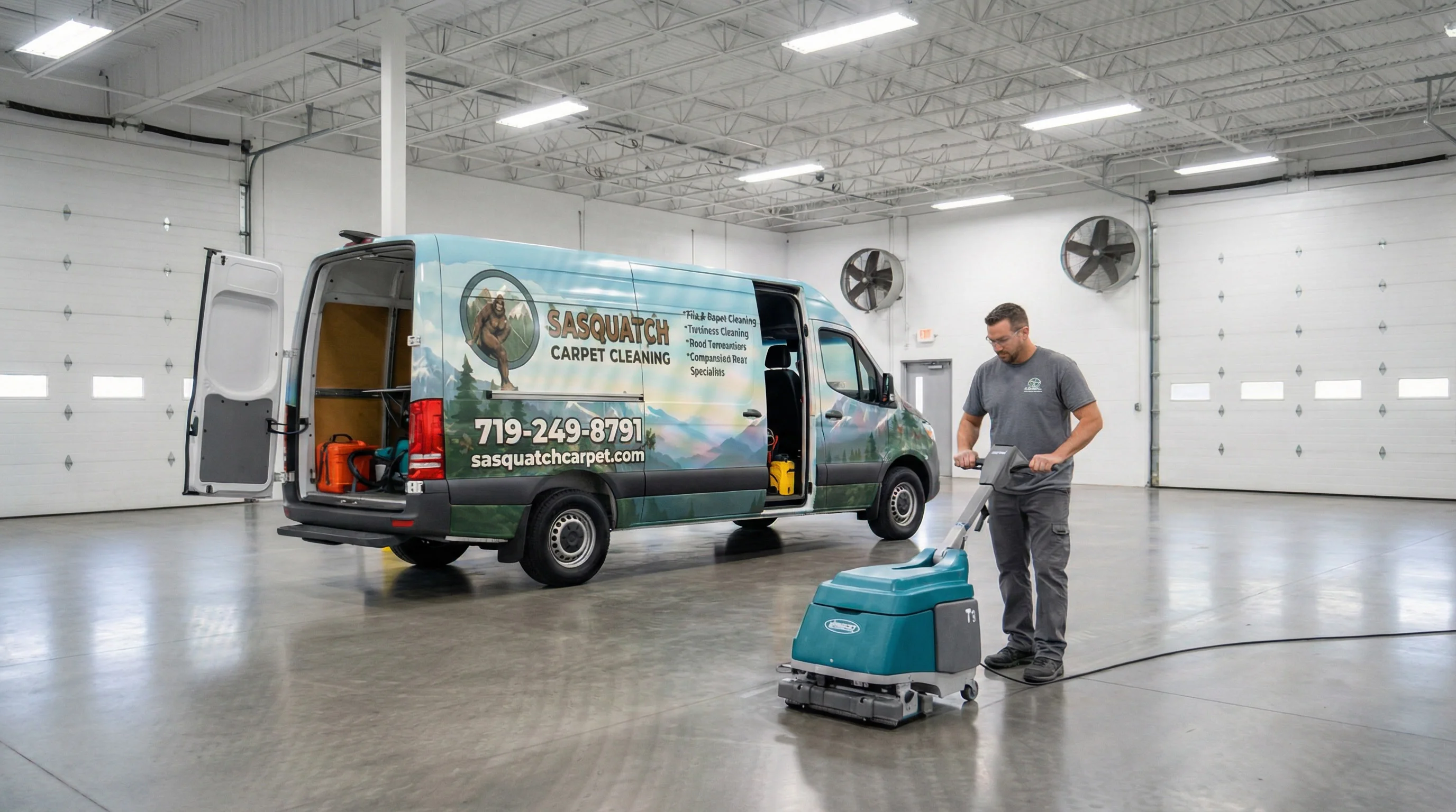 Legendary Industrial Floor Scrubbing Service Colorado Springs CO